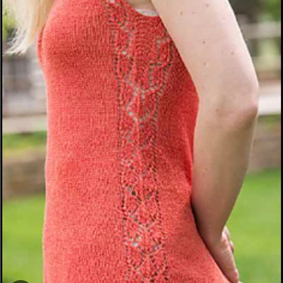 Leora V-Neck Hand-knit by Me (Cancer Survivor)! - Picture 4 of 5